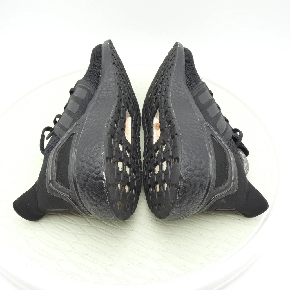 Adidas Ultraboost 20 Triple Black Mens Running Shoes EG0691 Size 10.5